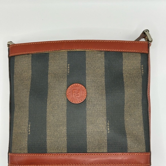 Fendi Vintage Penguin Striped Crossbody - Picture 3 of 15